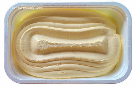 Como guardar margarina